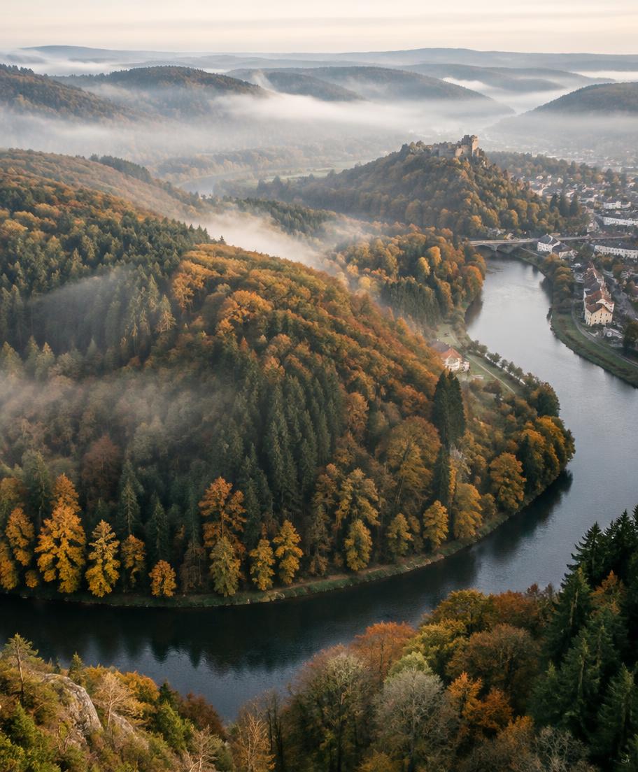 Landschap bij La Roche-en-Ardenne
